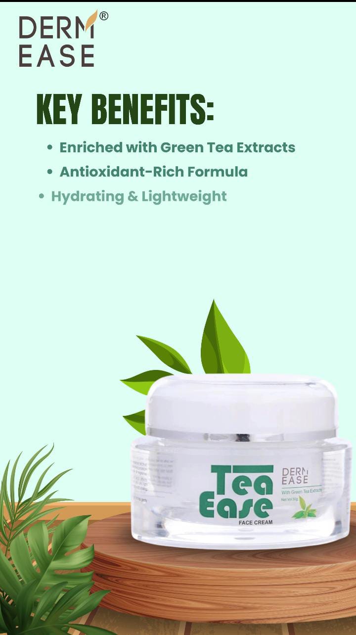 Refresh Your Skin Naturally with DermEase TeaEase Face Cream