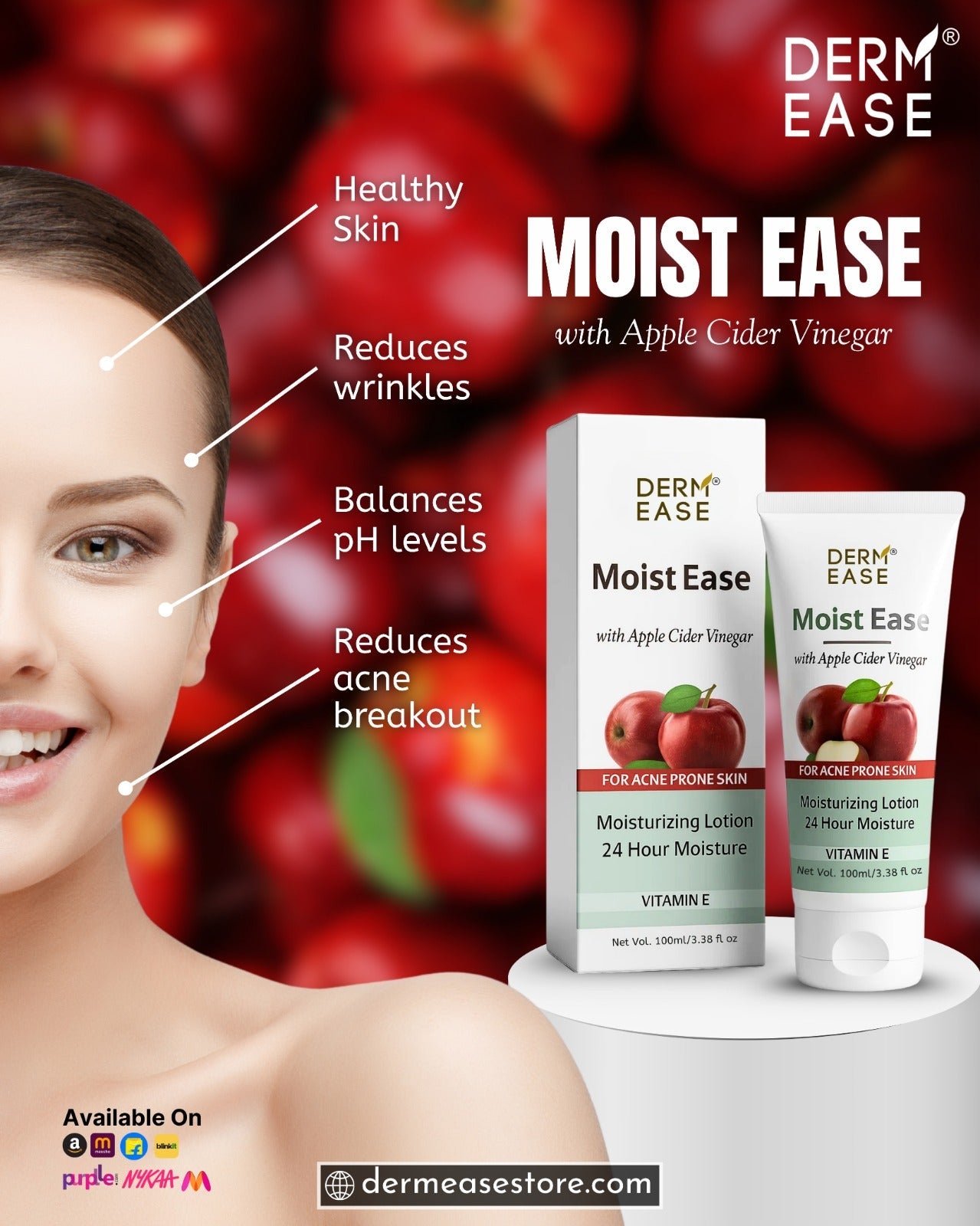 Unlock the Secret to Healthy, Hydrated Skin with Dermease Moist Ease