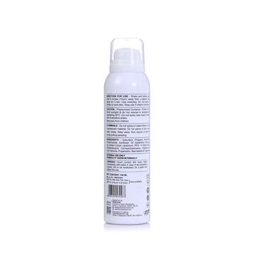 White spray bottle with text on a white background White spray bottle with text on a white background
