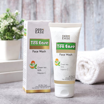 Tea ease face wash tube with cover Tea ease face wash tube with cover