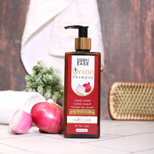 Onion Shampoo Controls Dandruff