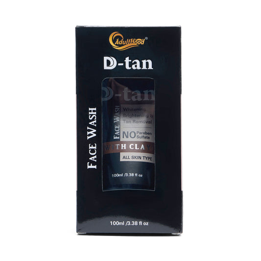 D-TAN FACE WASH WITH CLAY