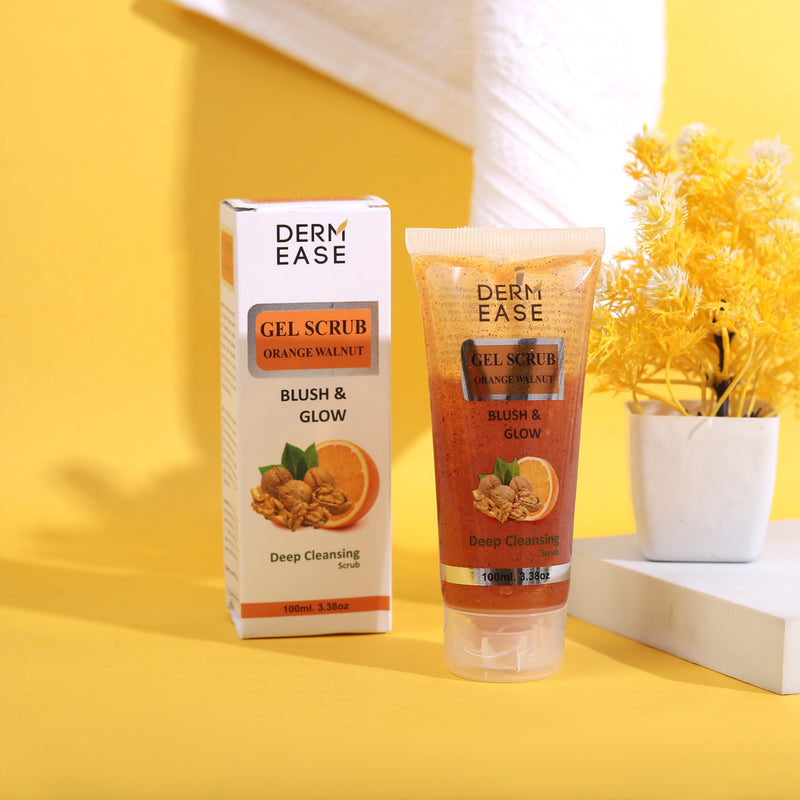 Gel Scrub Orange Walnut