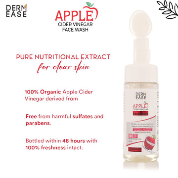 Apple Cider Vinegar Foaming Face Wash Description