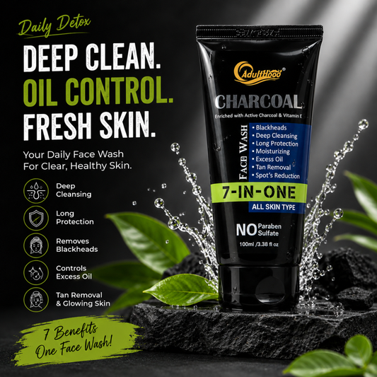 CHARCOAL (7 IN 1) FACE WASH