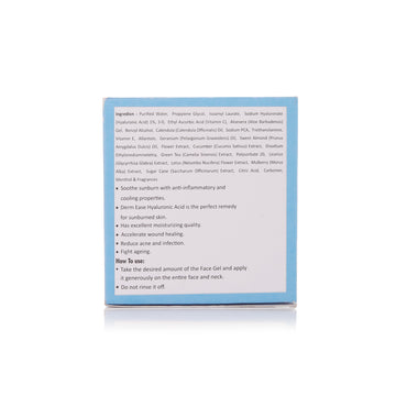 HA Hyaluronic Acid + Vitamin C&E Hydra Boost Face Gel Description