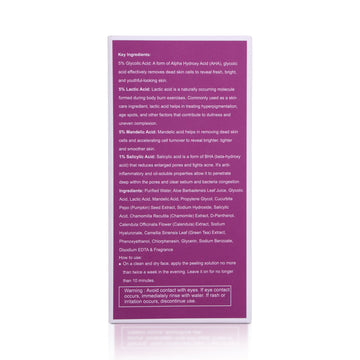 15% Aha+ 1% BHA Beginner Peeling Face Solution