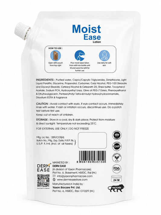 DERMEASE MOIST EASE LOTION REFILL 750ML