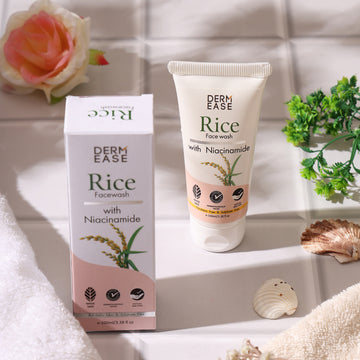 Rice Face Wash Brightens Complexion