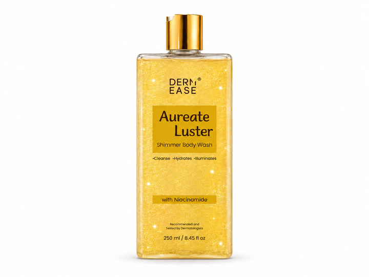 DERMEASE GOLD SHIMMER BODY WASH