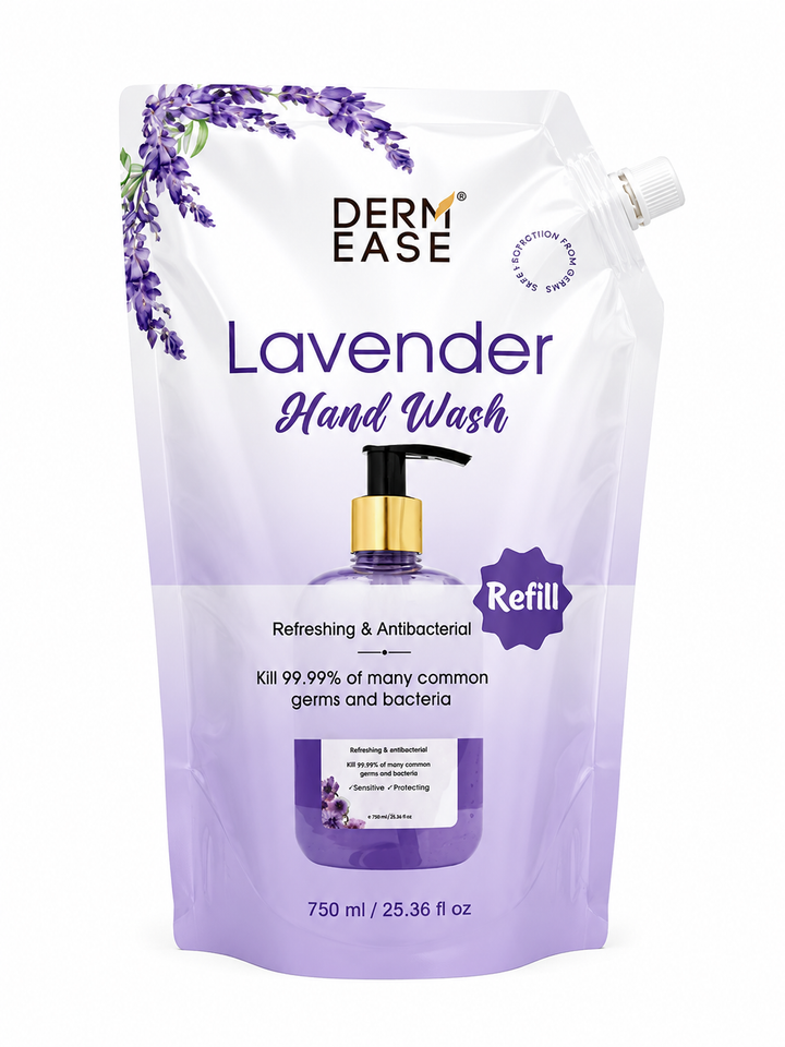 DERMEASE LAVENDER HAND WASH REFILL