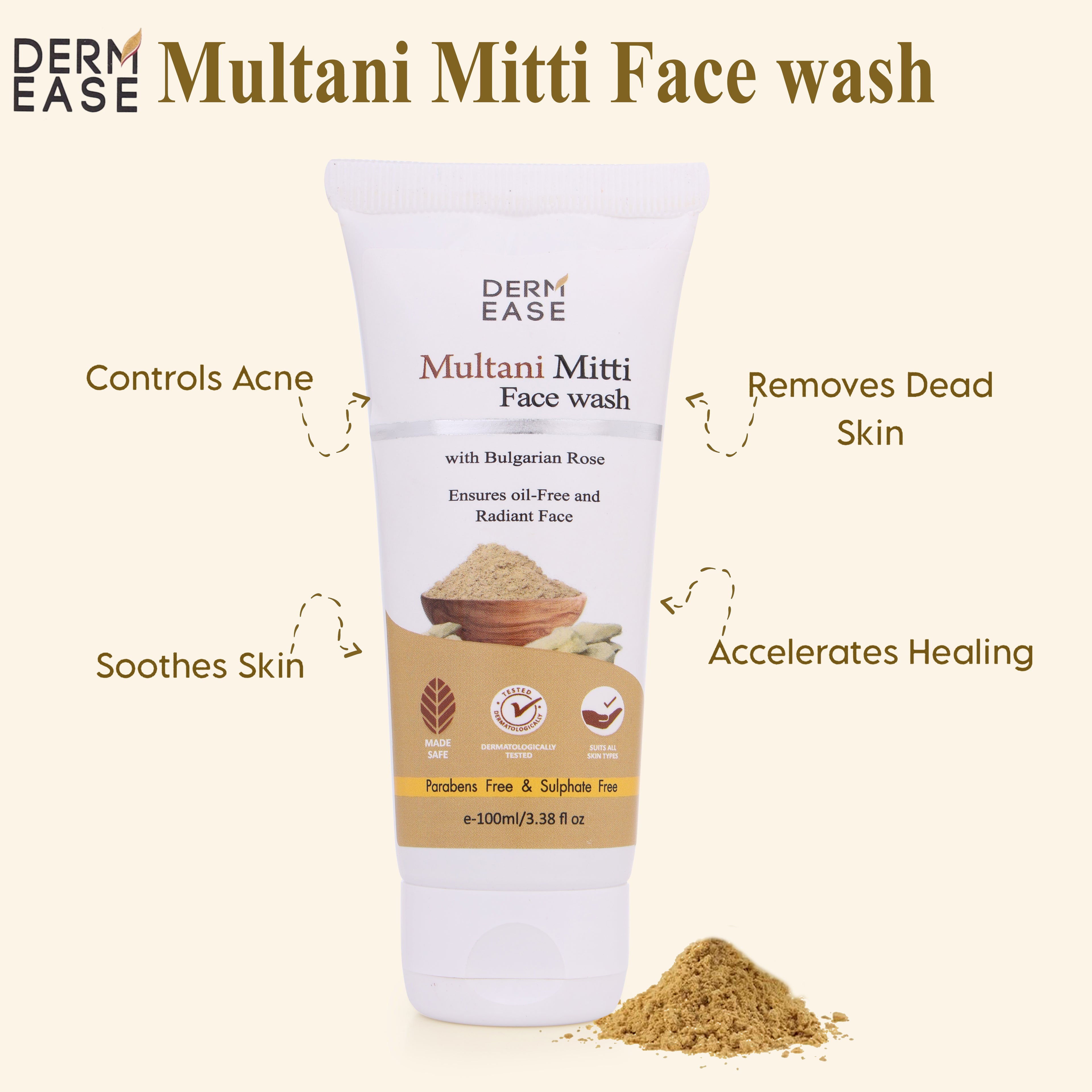 MULTANI MITTI FACE WASH Brighten Skin