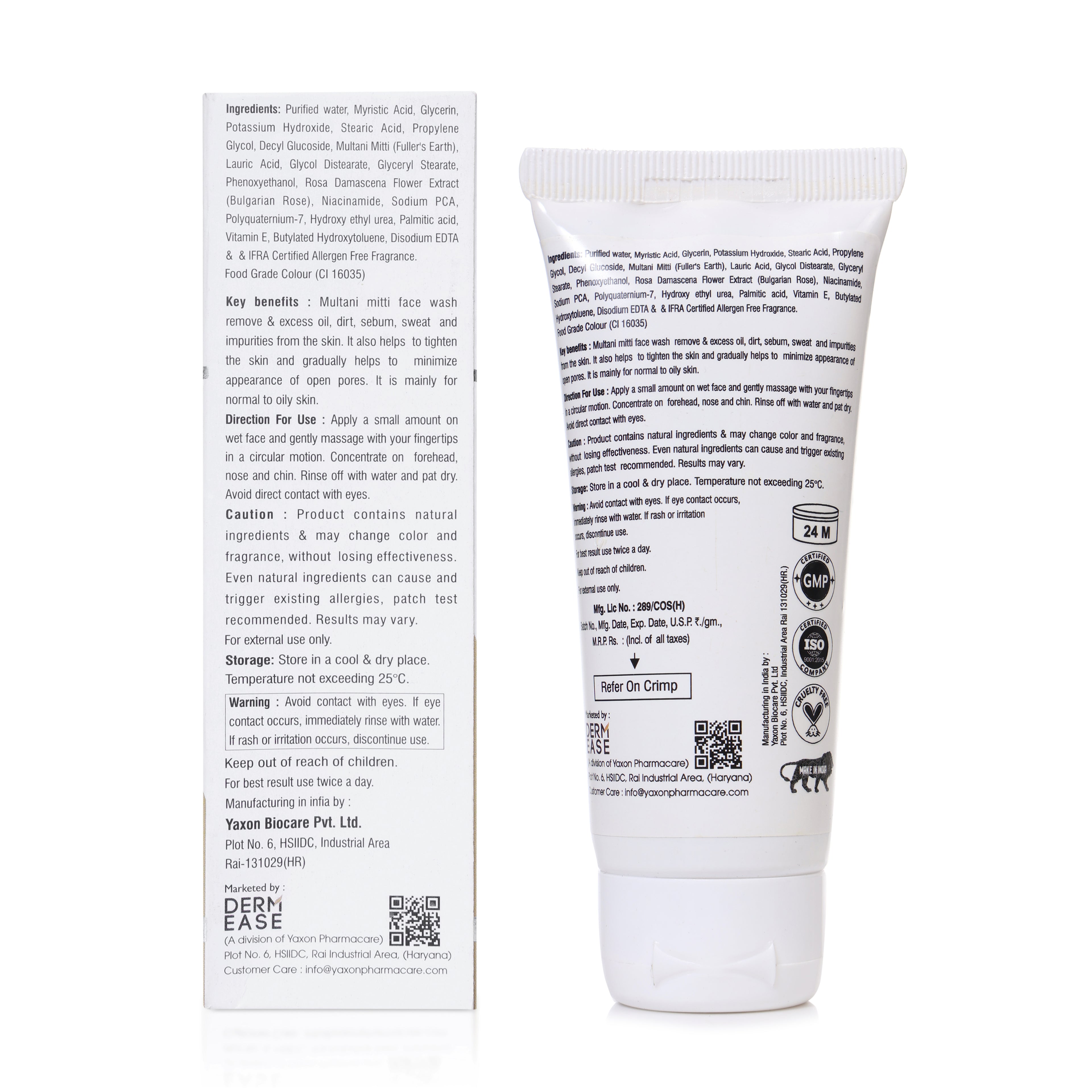 MULTANI MITTI FACE WASH  Improve Skin Elasticity