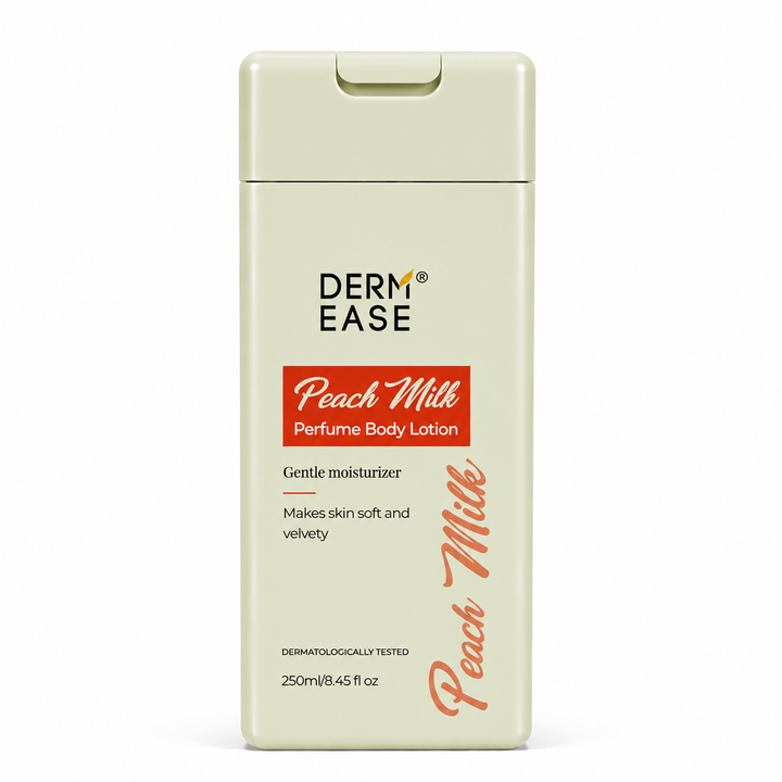 DERMEASE PEACH MILK PERFUME BODY LOTION
