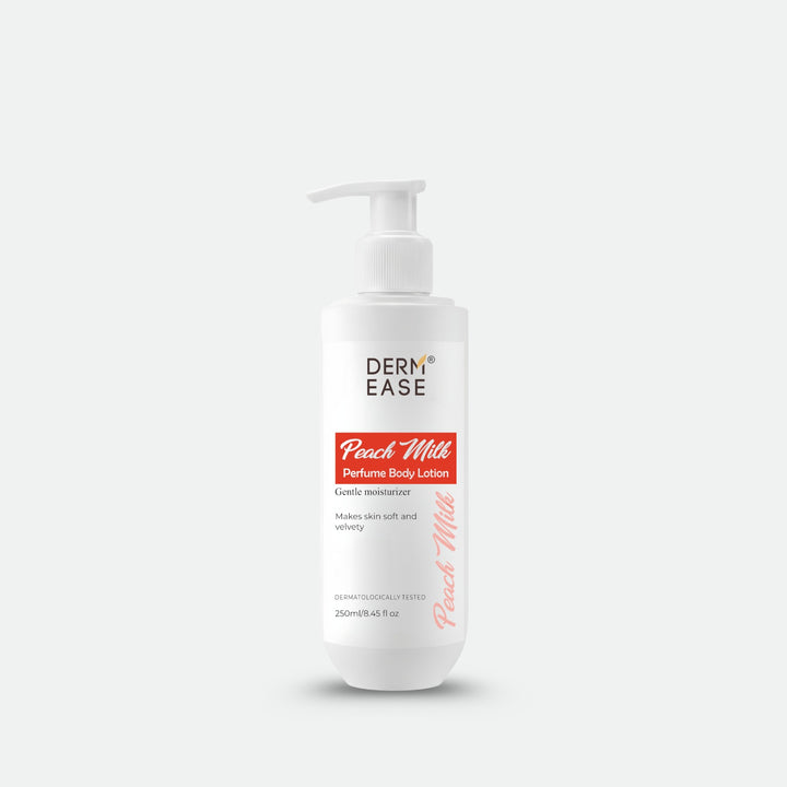 DERMEASE PEACH MILK PERFUME BODY LOTION