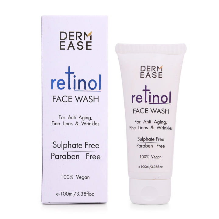 Retinol Face Wash Reduces Fine Lines and Wrinkles
