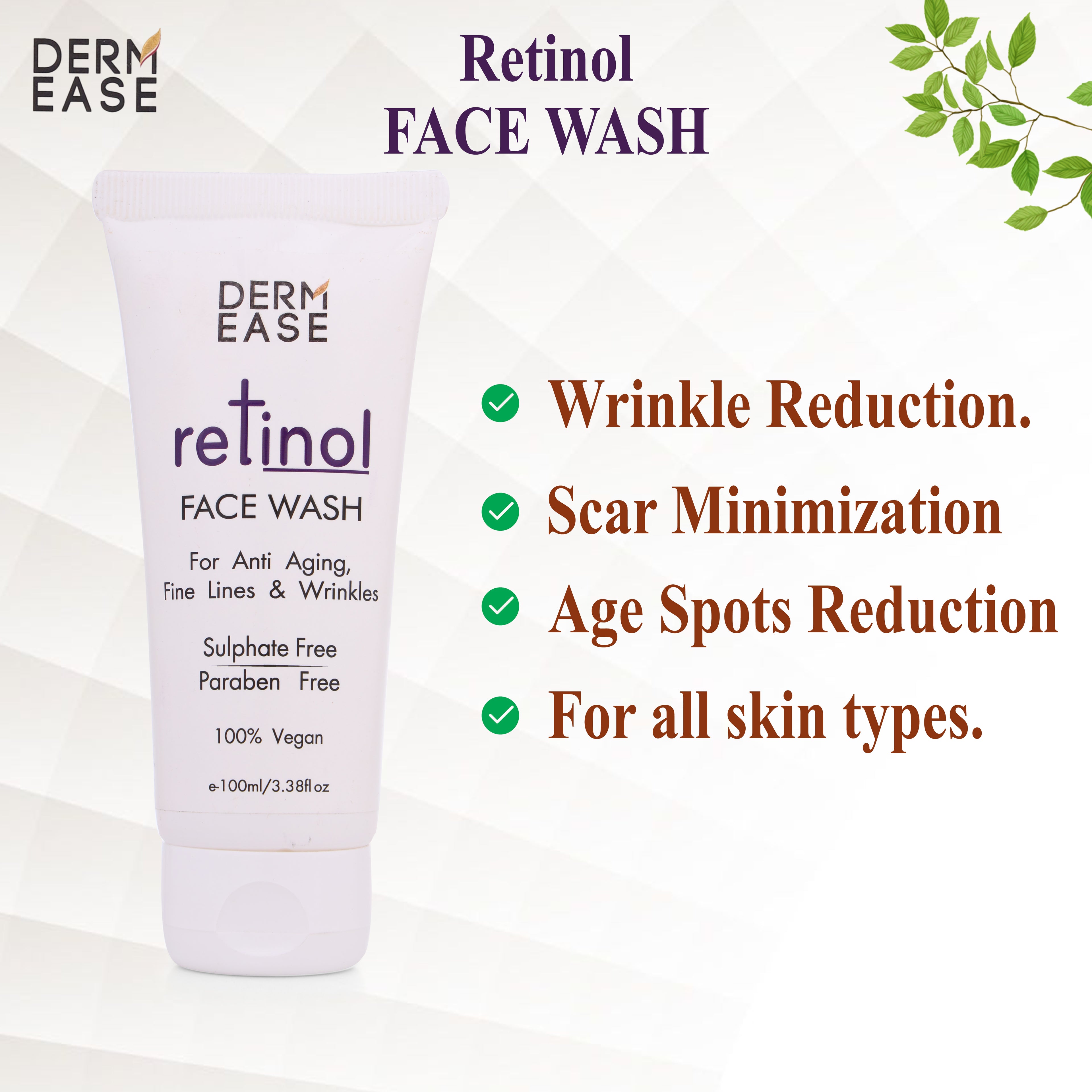 Retinol Face Wash benefits 