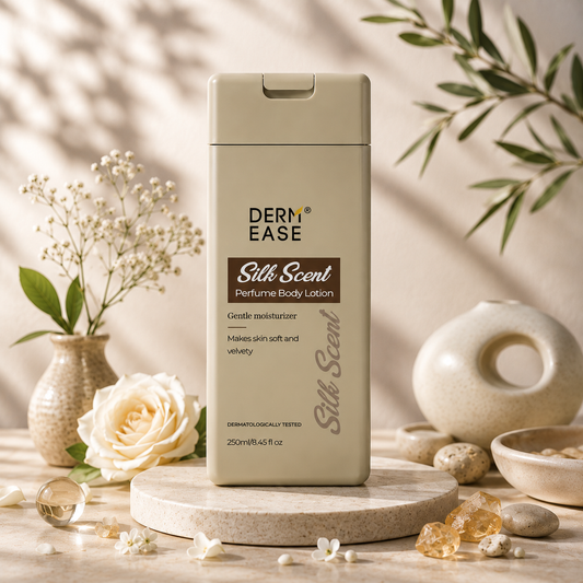DERMEASE SILK SENT PERFUME BODY LOTION