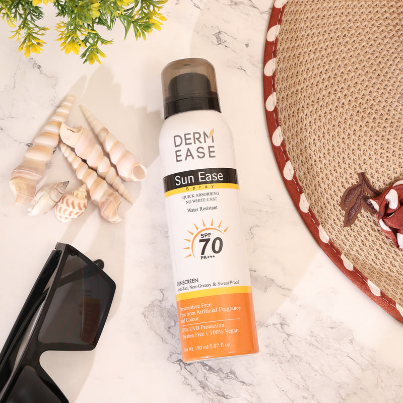 SUN EASE SPF 70 SPRAY Water-Resistant Formula