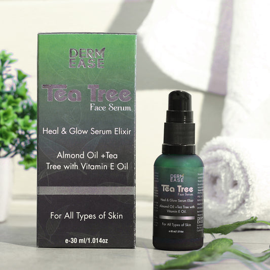 Tea Tree Face Serum Moisturizes Dry Skin