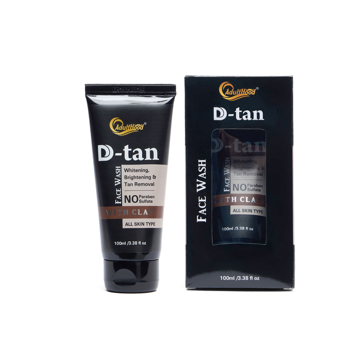 D-TAN FACE WASH WITH CLAY