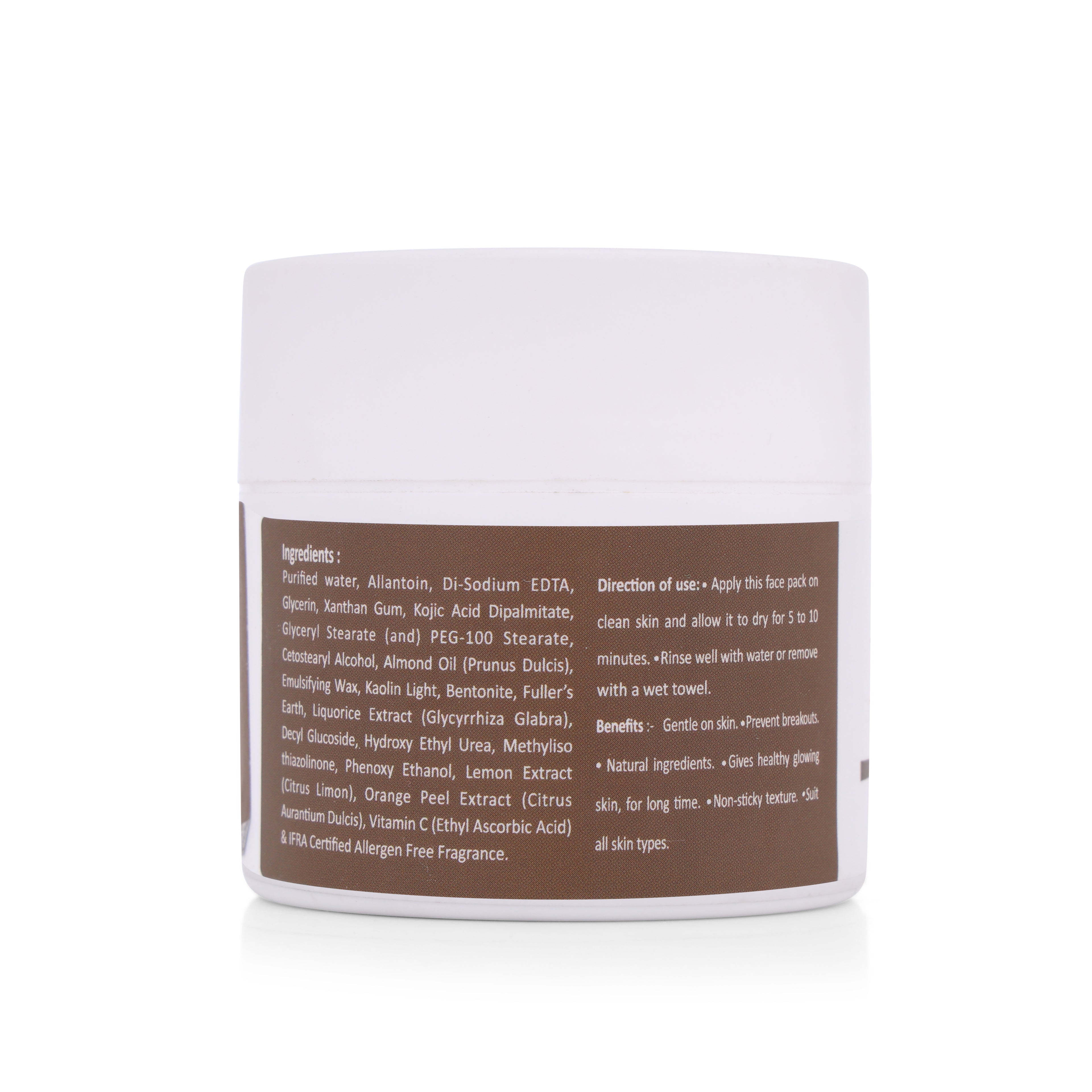 d tan face pack benefits